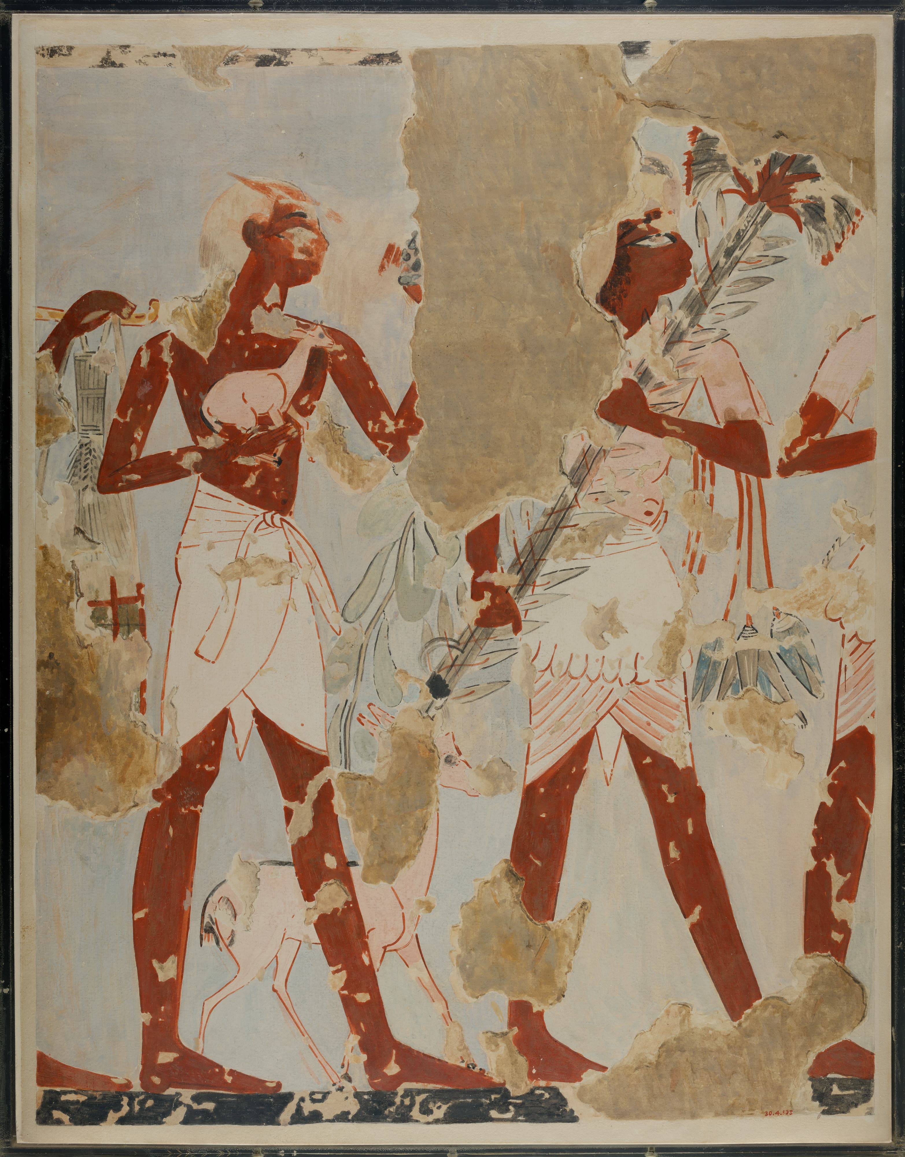 Men Bringing Offerings, Tomb of Qenamun