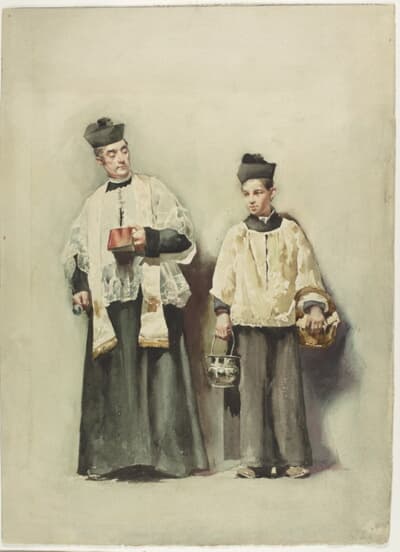 Priest and Boy