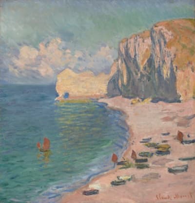 Étretat: The Beach and the Falaise d'Amont