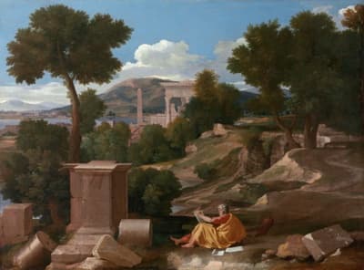 Landscape with Saint John on Patmos