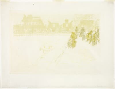 The Bridge, from Some Aspects of Paris Life